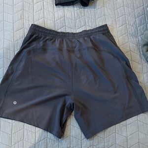 lululemon athletica Men's Dark Gray Athletic Shorts